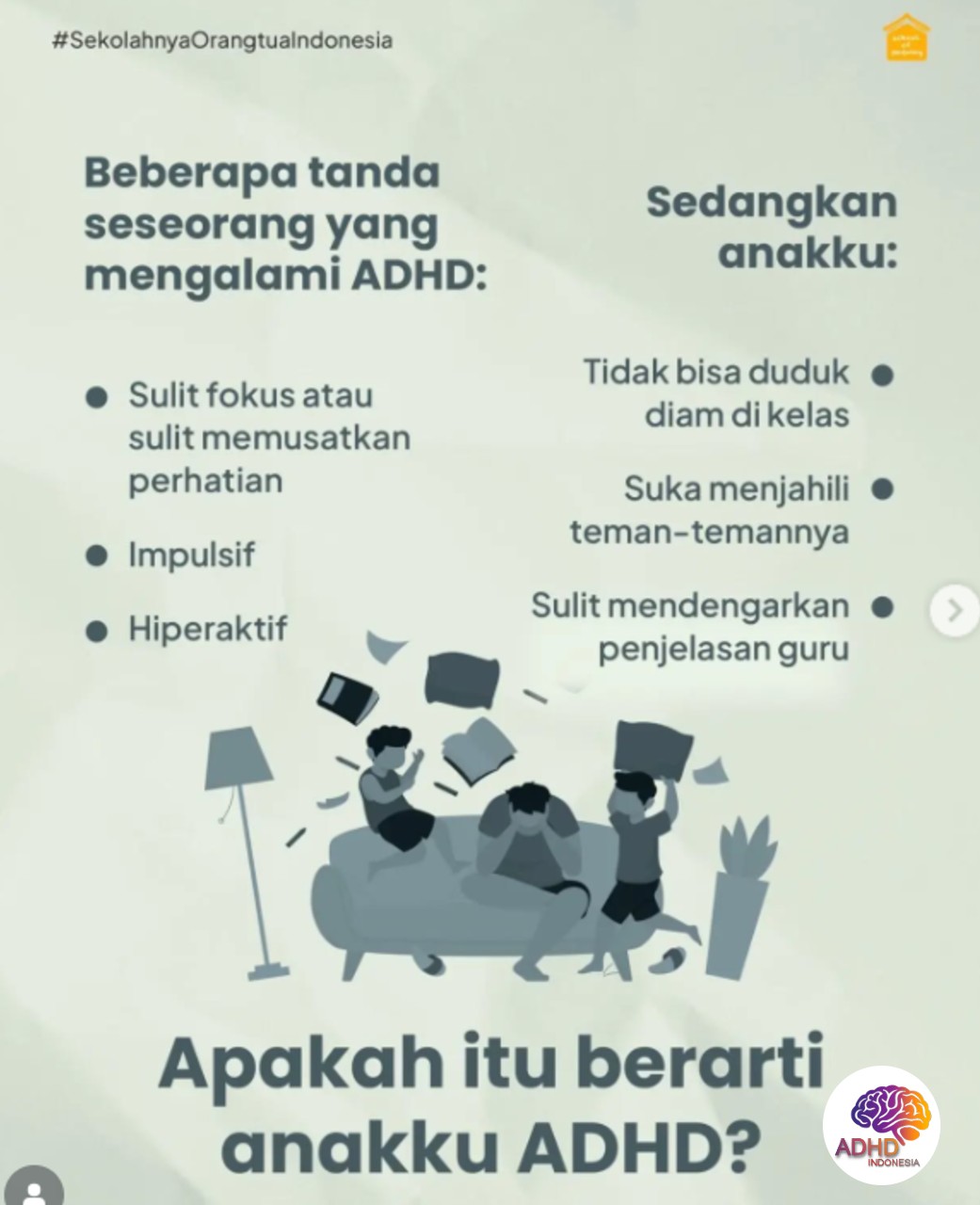 Ciri dan Gejala ADHD pada Anak Usia Dini di Kabupaten Buol